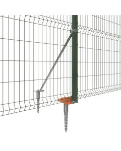 V Mesh Fence Feet Locking System