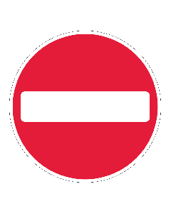 No Entry Sign