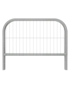 Water Fill Traffic Barrier - Hog Mesh Fence Extension