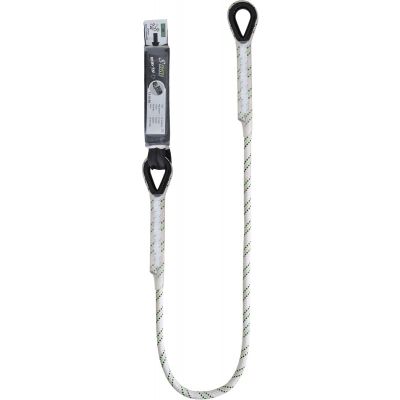Gravity Shock Absorbing Kernmantle Rope Lanyard - Thimble Eye