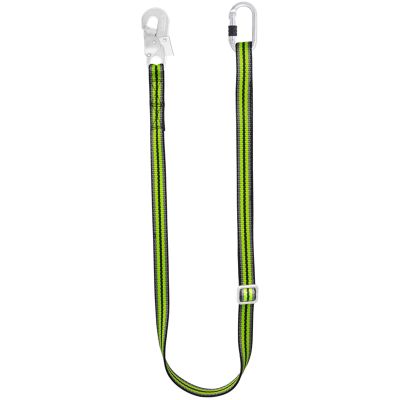 Adjustable Work Positioning Webbing Lanyard - 2m
