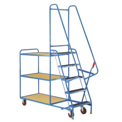 5 Step Tray Trolley
