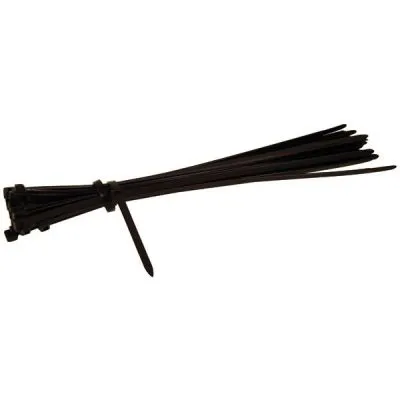 Black Nylon Cable Ties (pack of 100)