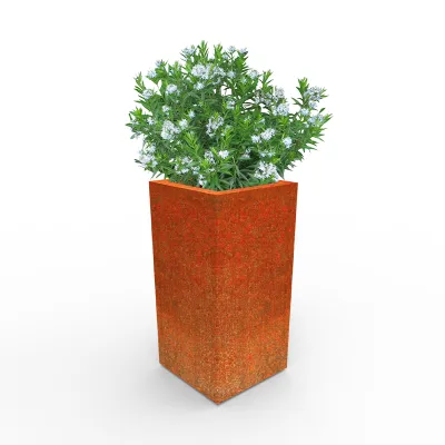 Rustic Tall Planter