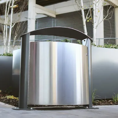Stainless Steel Litter Bin