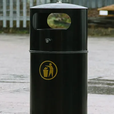 Fire-Retardant Litter Bin