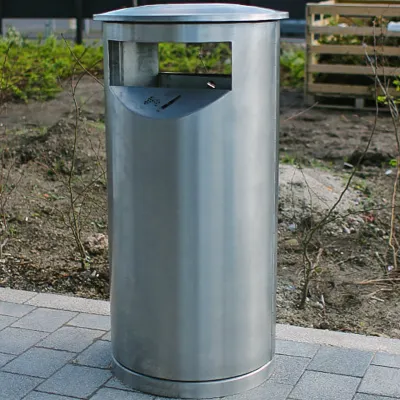 Stainless Steel Cigarette Litter Bin